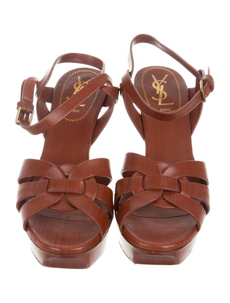 google review ysl tribute sandals|saint laurent tribute platform sandals.